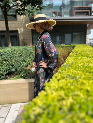 From the beach to dinner festive kimono